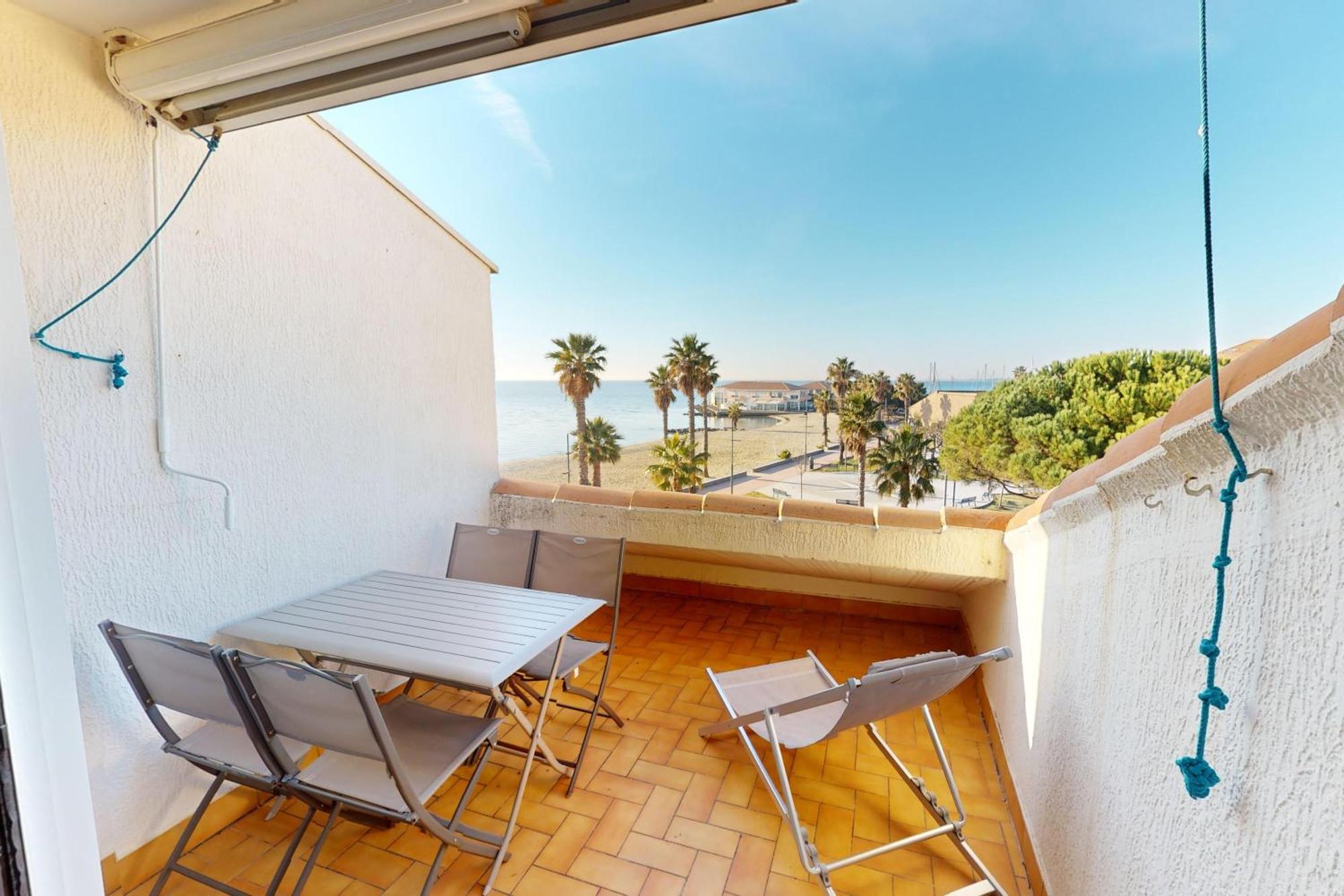 Appartement T2 Vue Plage Meze Proche Sete Exterior photo