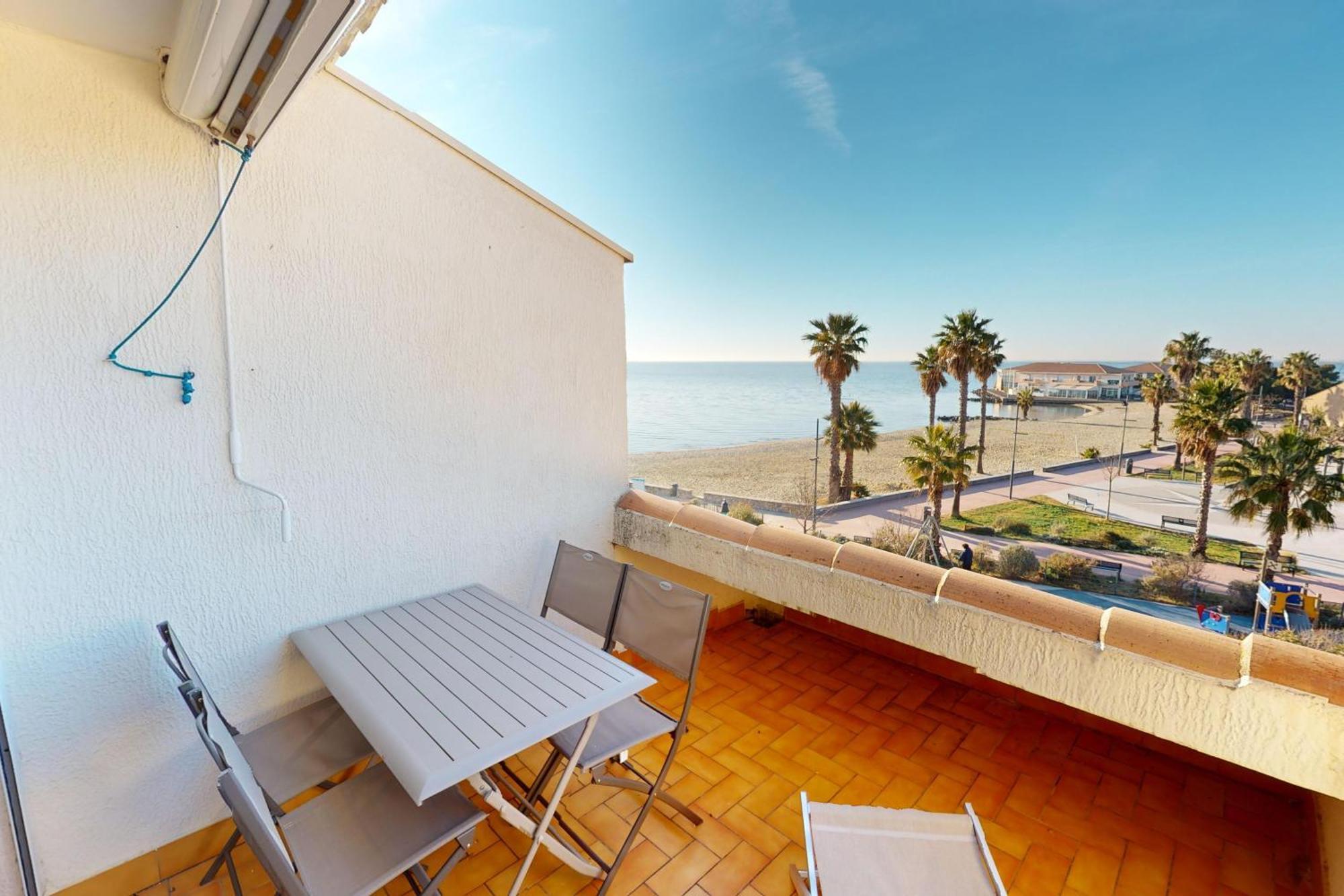 Appartement T2 Vue Plage Meze Proche Sete Exterior photo