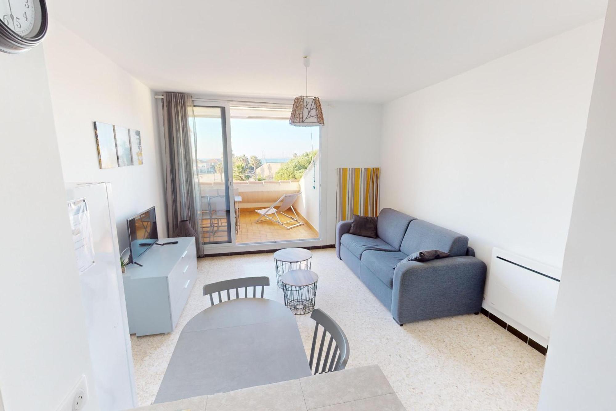 Appartement T2 Vue Plage Meze Proche Sete Exterior photo