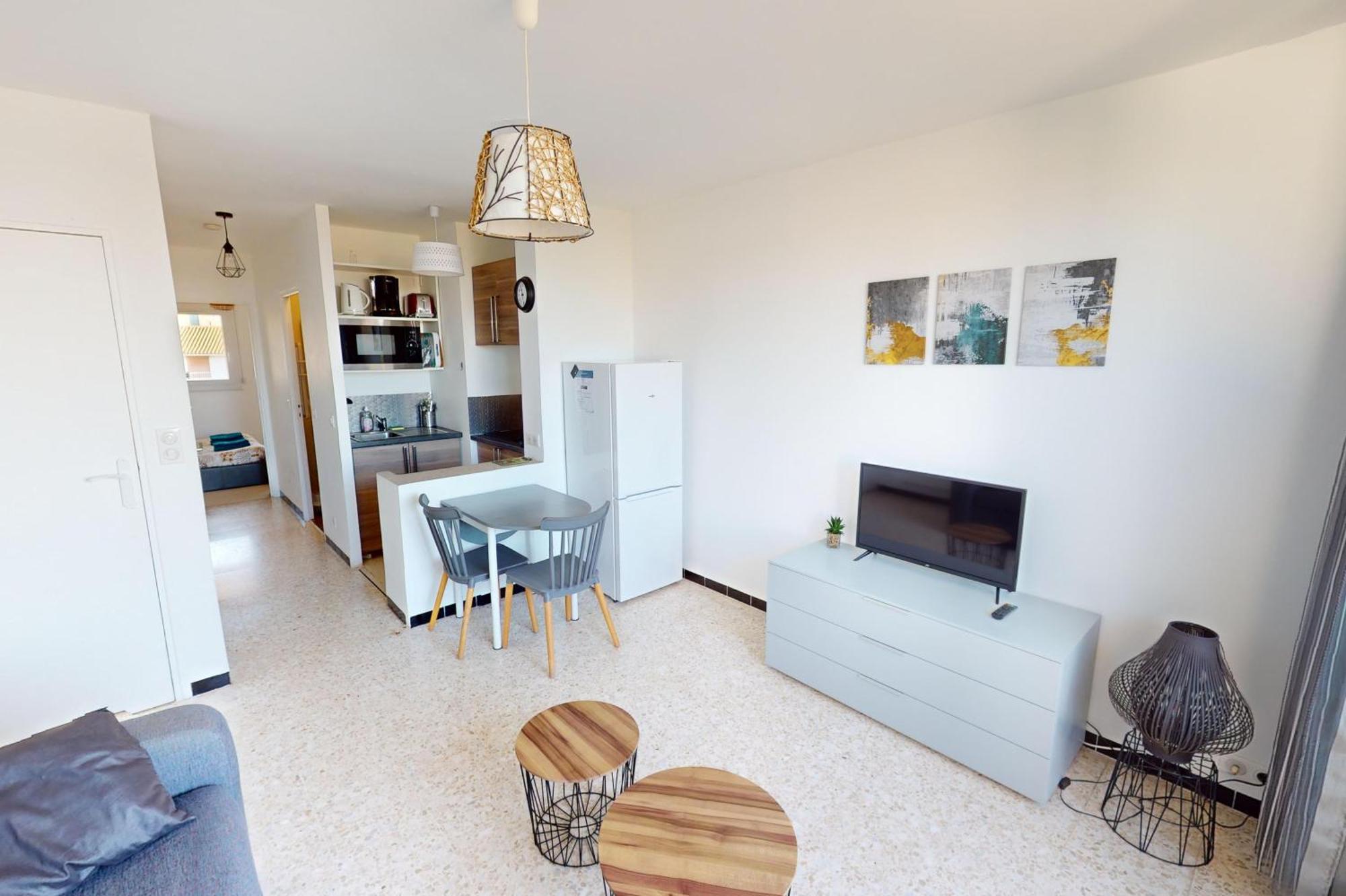 Appartement T2 Vue Plage Meze Proche Sete Exterior photo