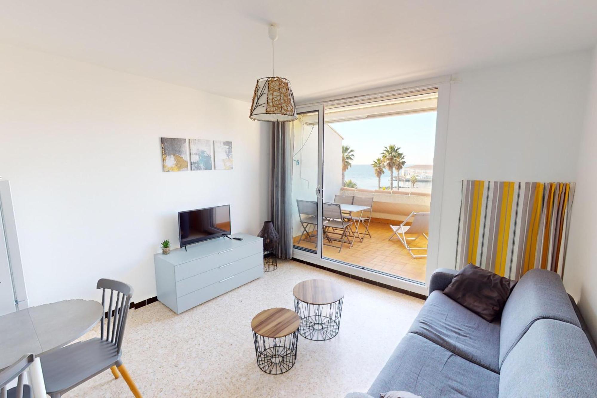 Appartement T2 Vue Plage Meze Proche Sete Exterior photo
